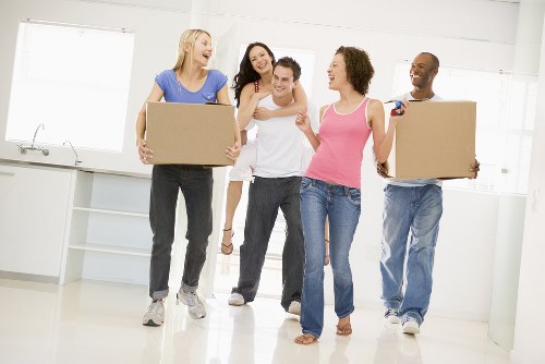 Moving van service in St Johns Wood for local residential relocations