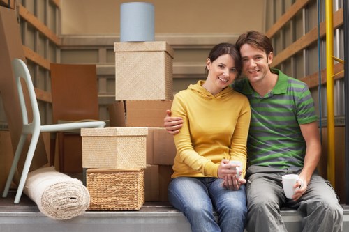 Local van service handling boxes and household items in St Johns Wood